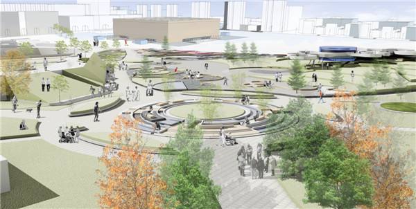 城市公共景觀建設(shè)不可少的透水地坪
